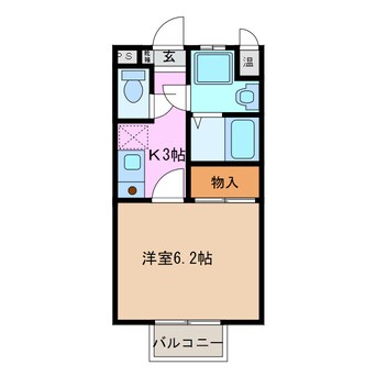 間取図 ラックス山城