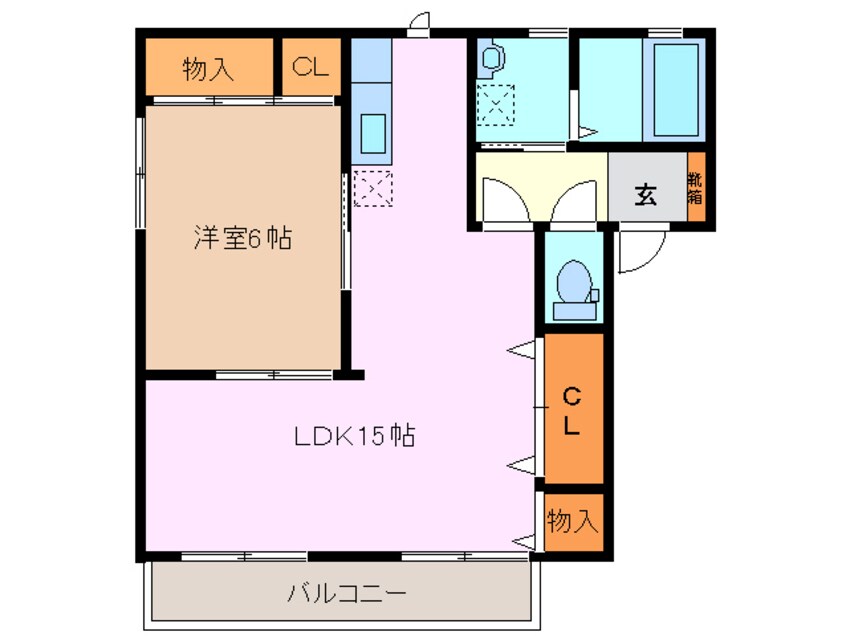 間取図 インペリアル　Ｃ棟