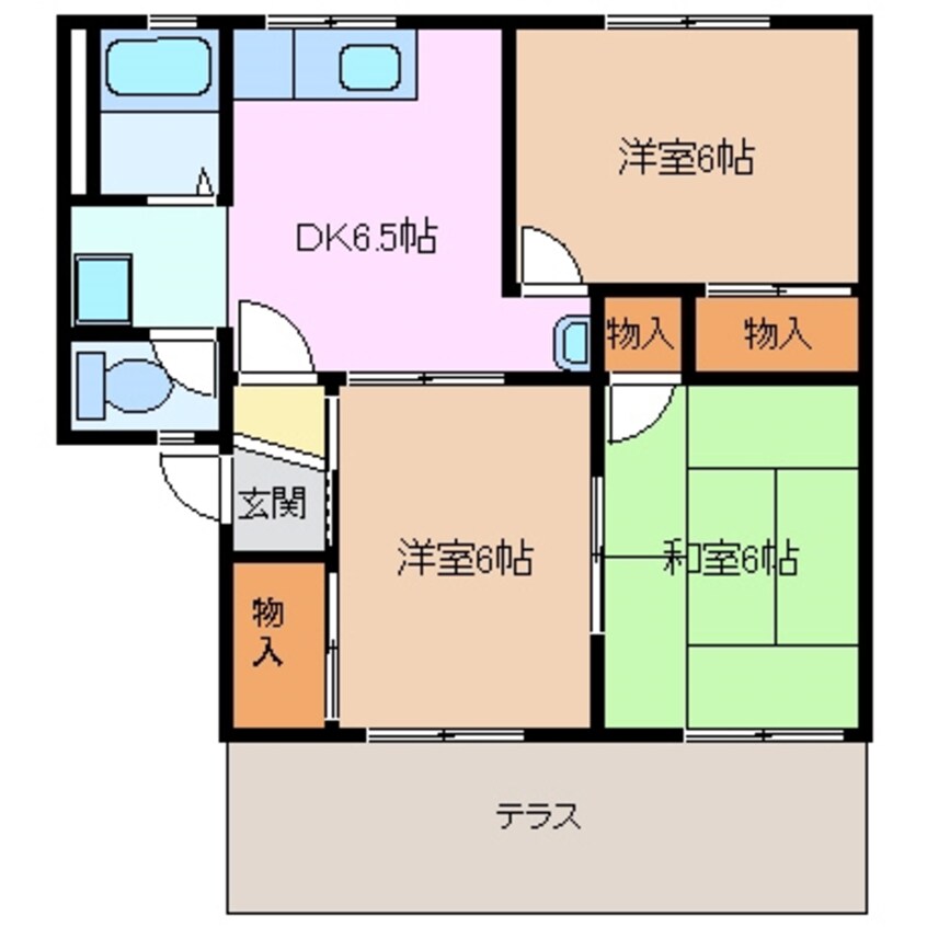 間取図 フォーブル生桑