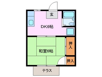 間取図 サンライズ小向