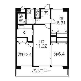 間取図 アマ・デトワール