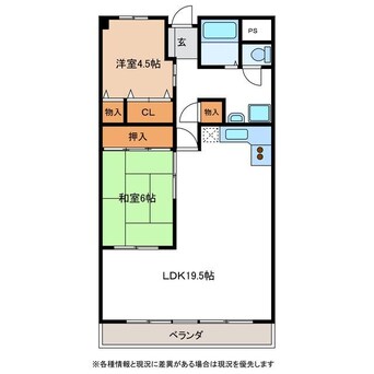 間取図 アンファミーユ西小路