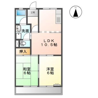 間取図 メゾンエイト