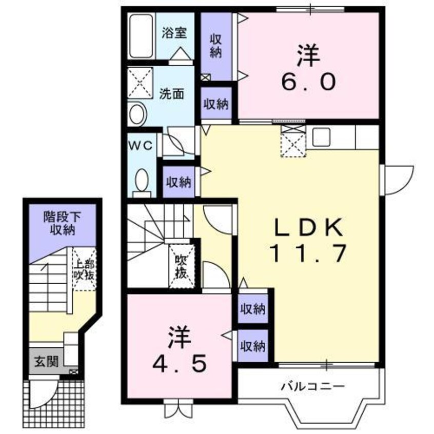 間取図 ロジュマンパルク