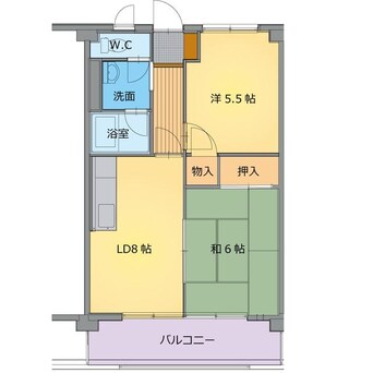 間取図 レジデンス・アダージオ