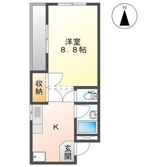 間取図 メゾンドリアージュ