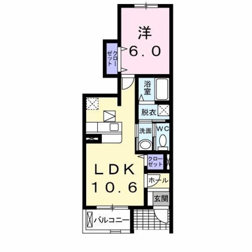 間取図 ベルリーヴ