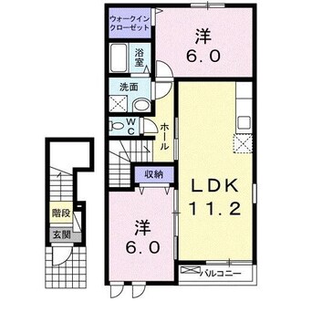 間取図 メゾン　カミバヤシ