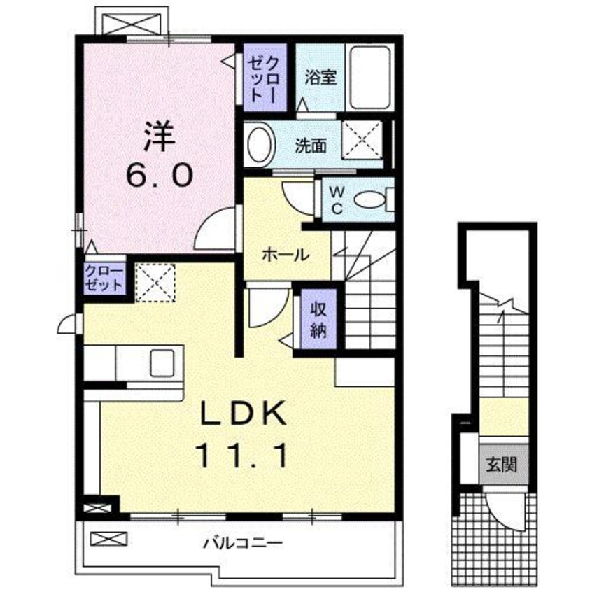 間取図 サニー　レジデンス２号館