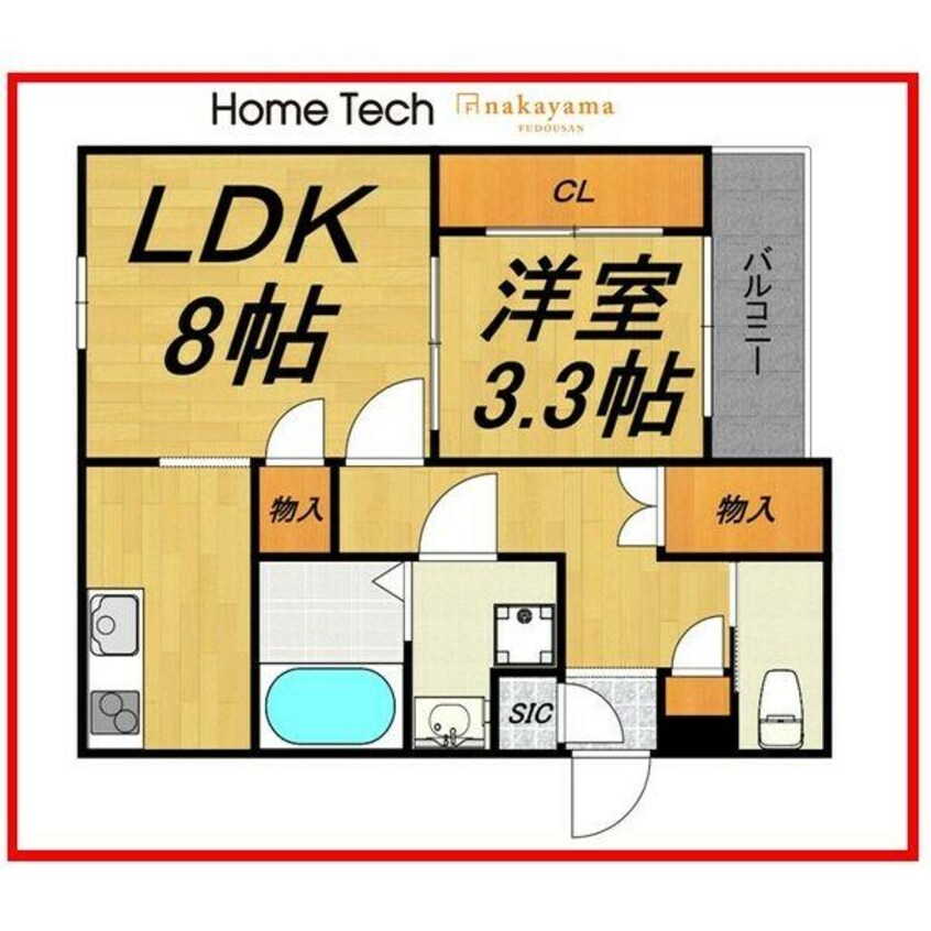 間取図 LE COCON三郷