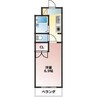 エクレール公園通 1Kの間取り