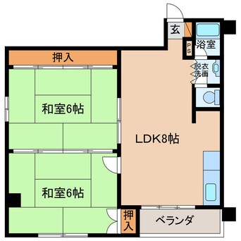 間取図 若杉ビル