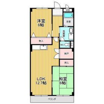間取図 グランドハイツ日進