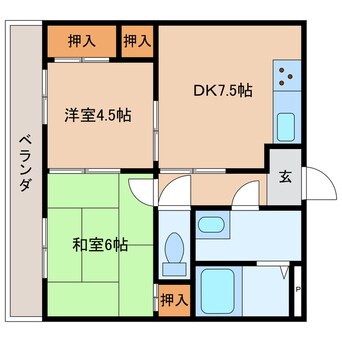 間取図 イーストパーク