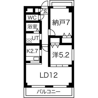間取図 Mondiale砂川