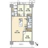 セントハート藤が丘 3LDKの間取り