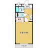 デフィⅠ 1Kの間取り