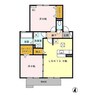 レクサス　B 2LDKの間取り