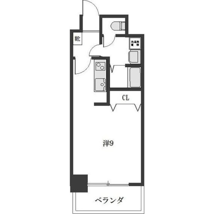 間取図 レジデンス新瀬戸