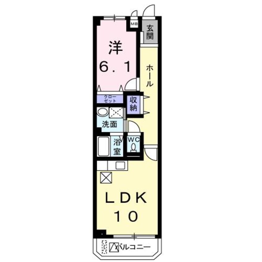 間取図 アンフィニ