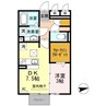 フェアリー106. 1DKの間取り