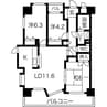 アピエス瀬戸末広町 3LDKの間取り