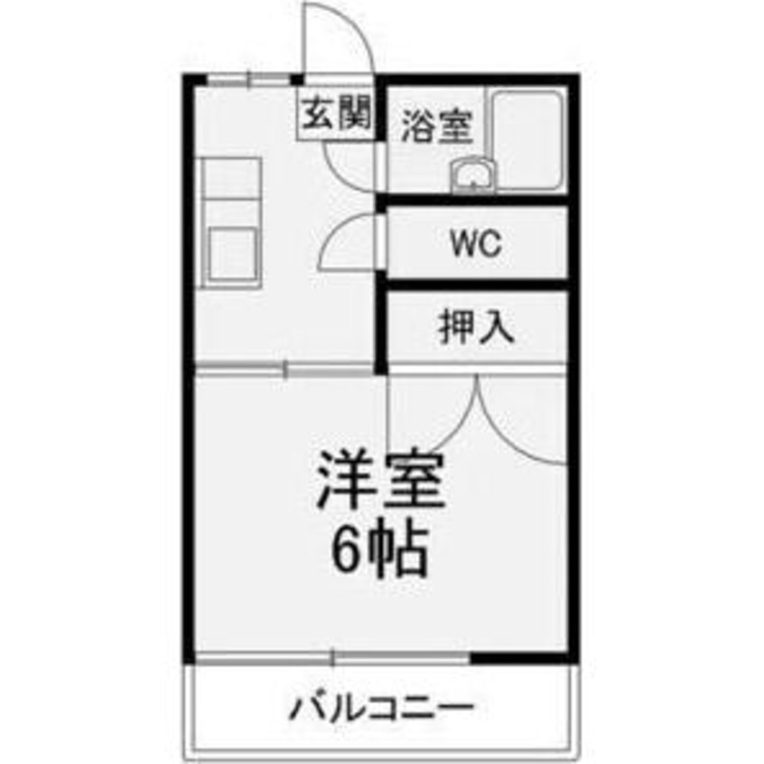 間取図 トラッドハウスYK　B棟