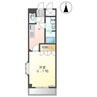 ソレイユ 1Kの間取り