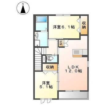 間取図 アルヴォーレ