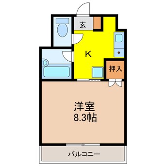 間取図 ラ・ウイング青山