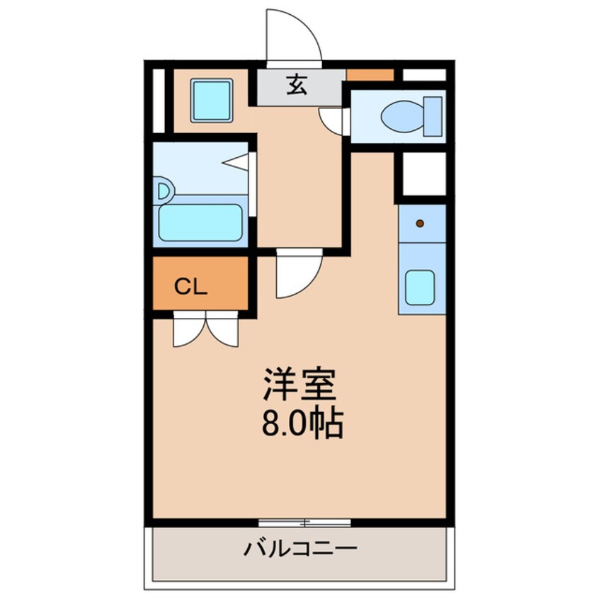 間取図 リバーサイド司