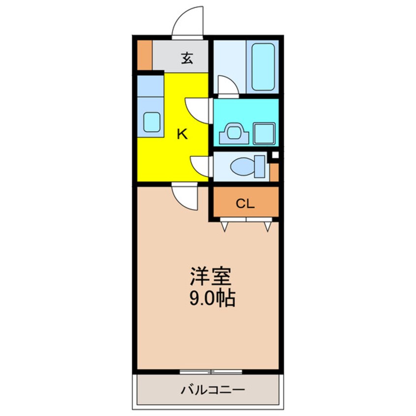 間取図 リヴェル下島