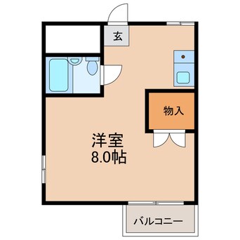 間取図 ハイツハヤシ