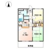 シャンテクレア 2LDKの間取り