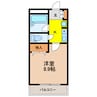 カドーラ 1Kの間取り
