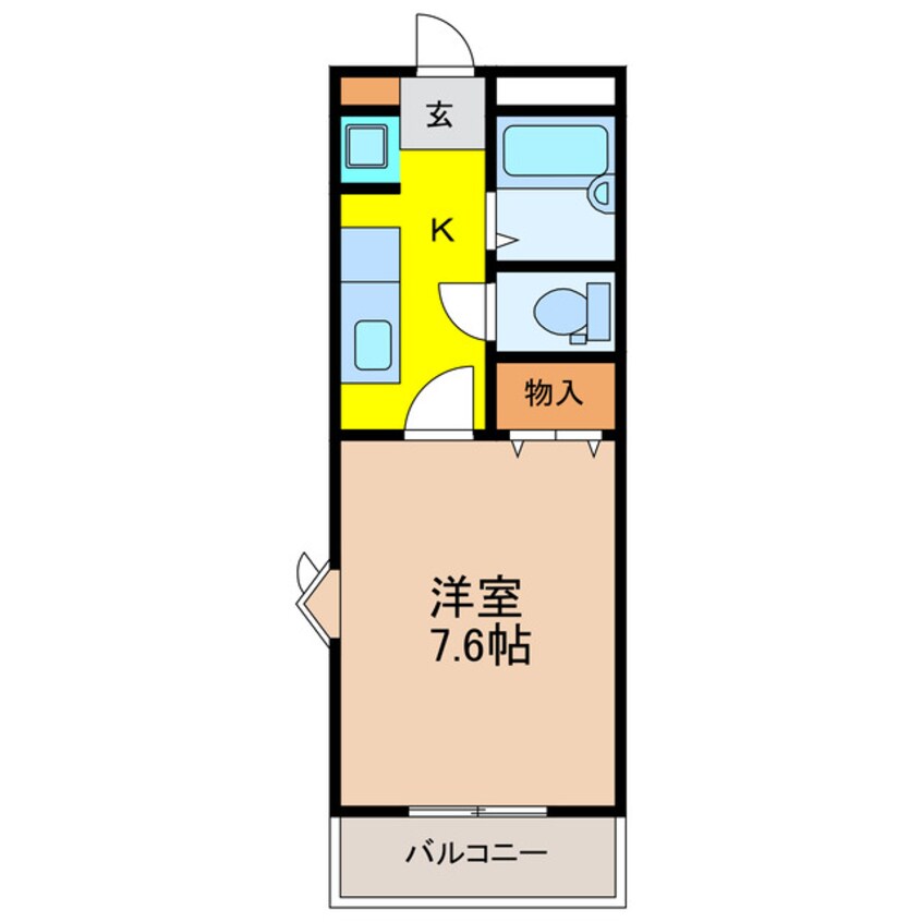 間取図 ガーデンヒルズ壱番館