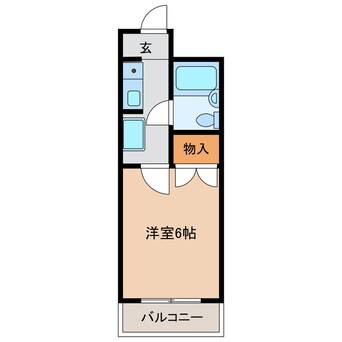 間取図 パレスグリーミー