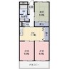 Limpiaゆたか 3DKの間取り