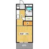 レイクサイドヴィラ 1Kの間取り