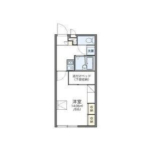 間取り図 レオパレスKW