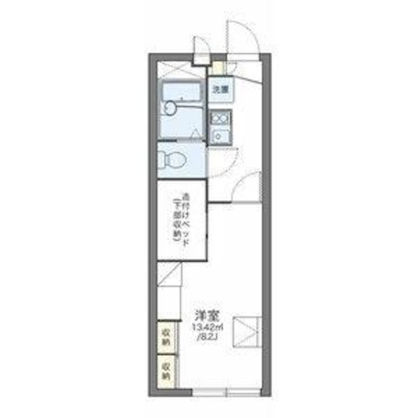 間取図 レオパレスエクセレント