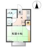 名古屋市営地下鉄東山線/藤が丘駅 徒歩13分 2階 築43年 1Kの間取り
