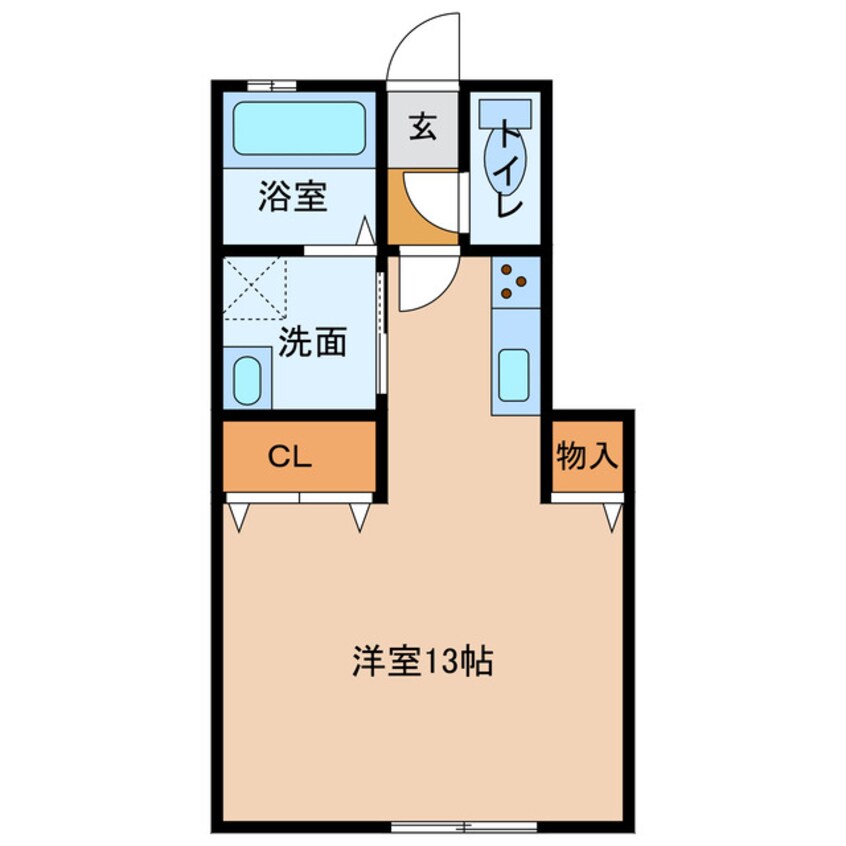 間取図 スカイスクエア飯地