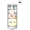 Art錦 1DKの間取り