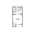 レオパレス北丘の間取図