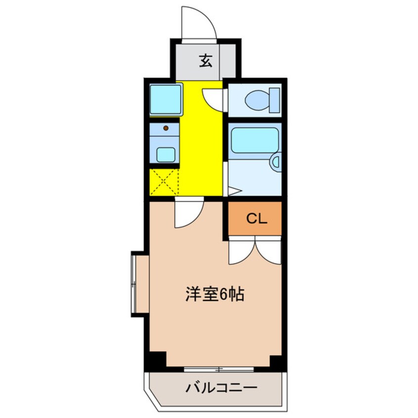 間取図 コスモス・シシェール