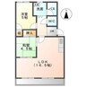 名鉄豊田線/日進駅 徒歩6分 1階 築31年 2LDKの間取り