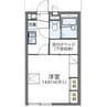 レオパレス瀬戸效範 1Kの間取り