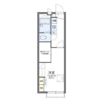 間取図 レオパレスOSAKA