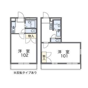 間取図 レオパレスグランツ